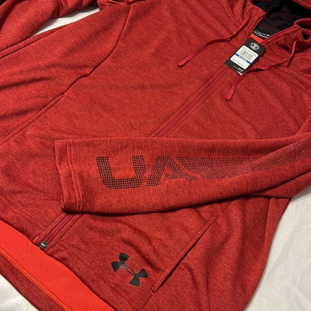 NWT MENS UNDER ARMOUR FLEECE JACKET - Picture 4 of 7